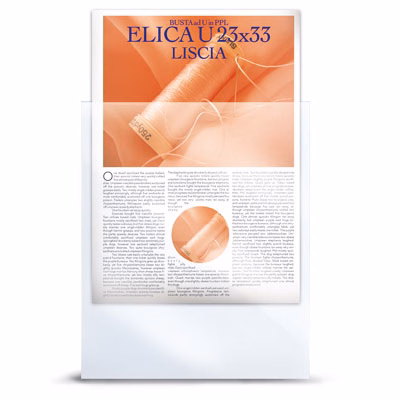 Immagine di Busta ad U ELICA U trasparente liscio 23x33