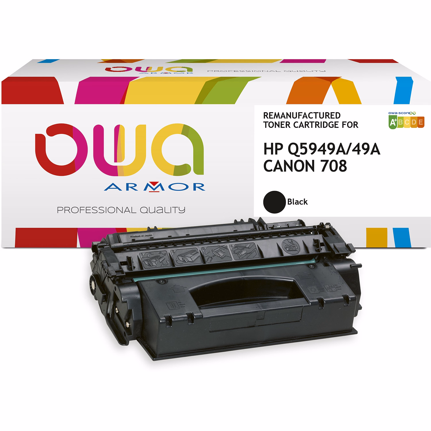 Immagine di Toner Laser rigenerato OWA HP Q5949A nero