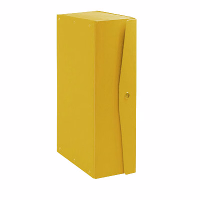 Immagine di Portaprogetti ELICA in fibrone s/foro D12 25x35 giallo