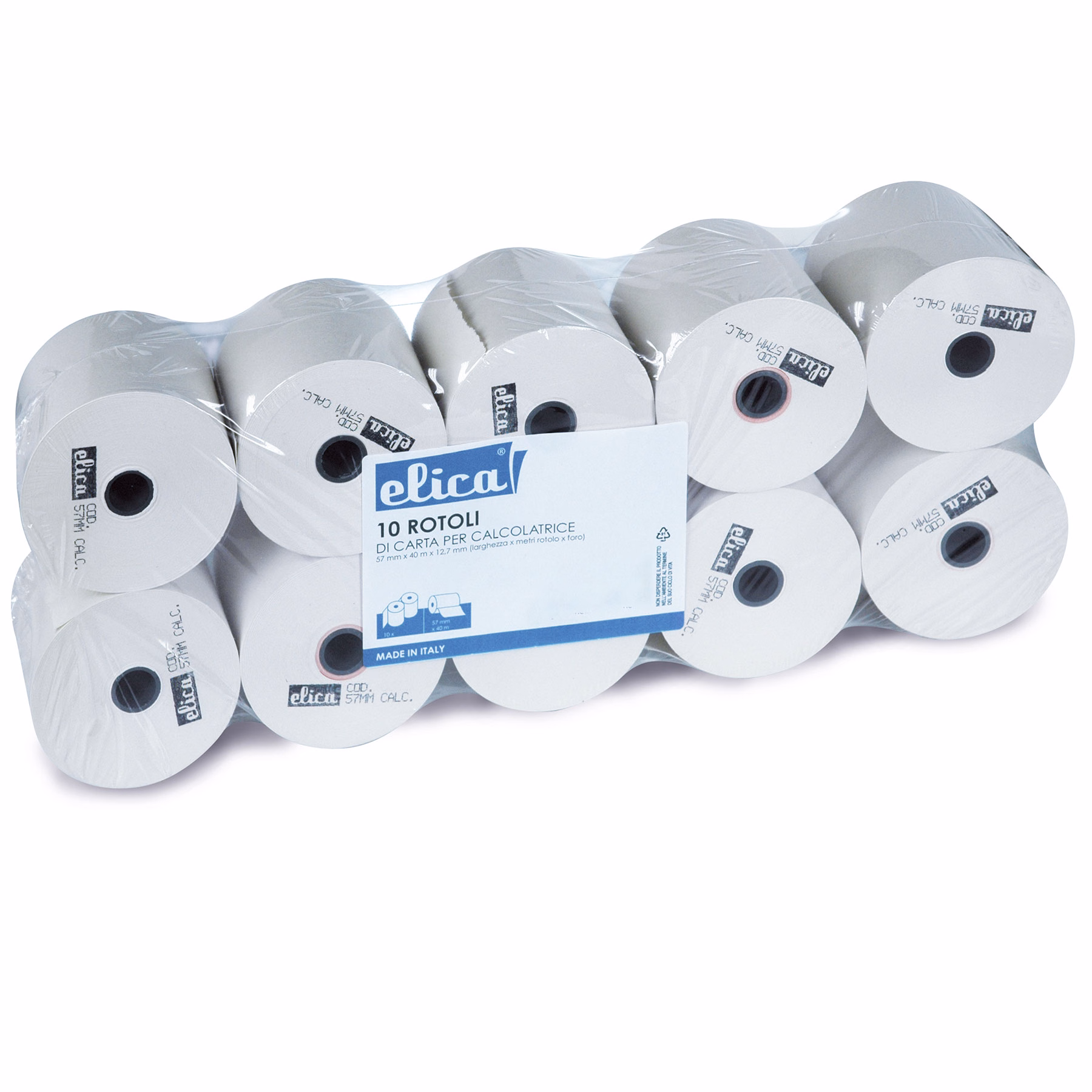 Immagine di Rotolo calcolatrici mm 57/58x40m ELICA