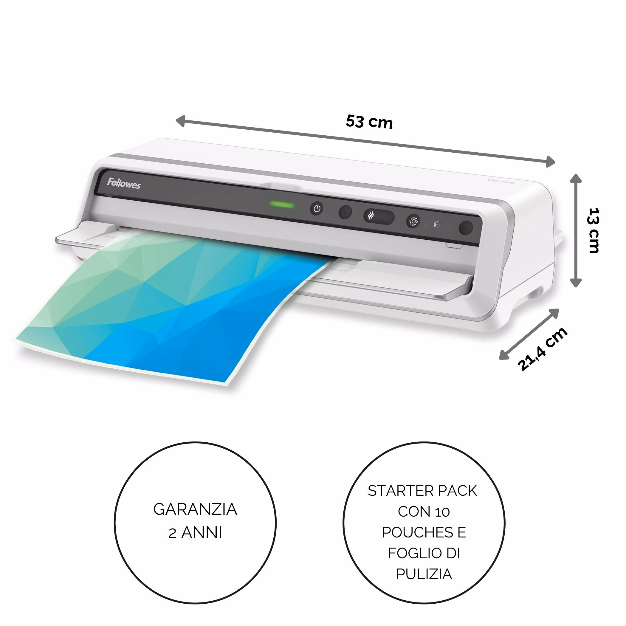 Immagine di Plastificatrice FELLOWES VENUS A3