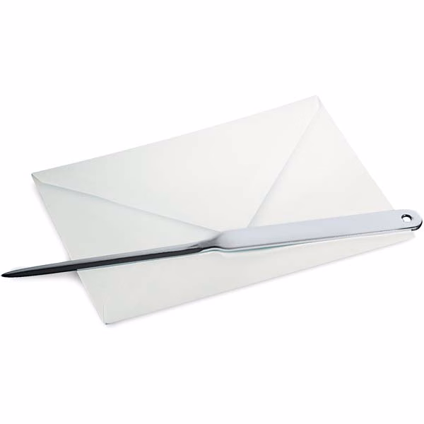 Immagine di Apribuste tagliacarte in metallo ELICA lama cm 11,5