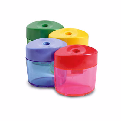 Immagine di Temperamatite con serbatoio ad un foro ELICA colori assortiti