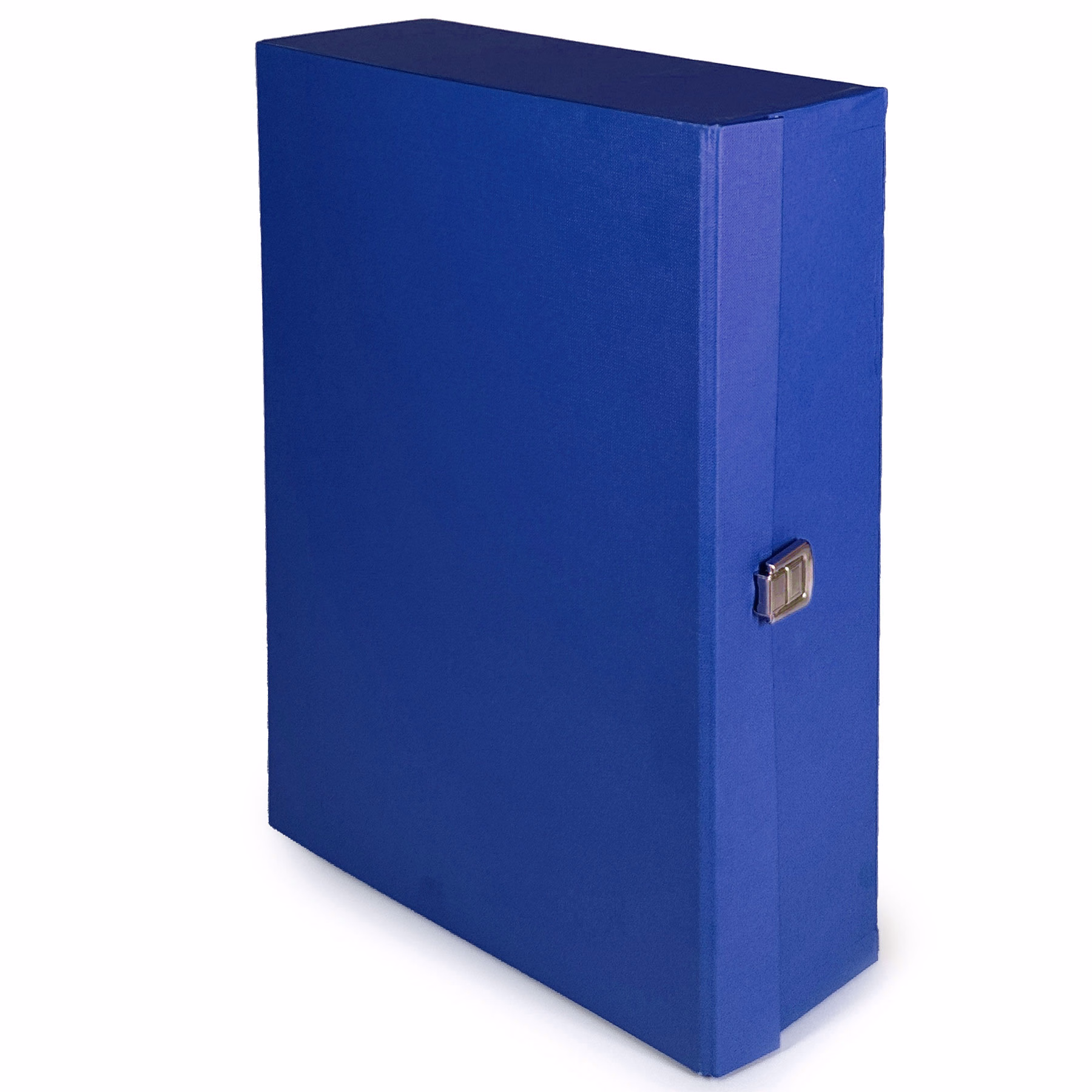 Immagine di Portaprogetti in carta goffrata d10 cm 27x36 blu