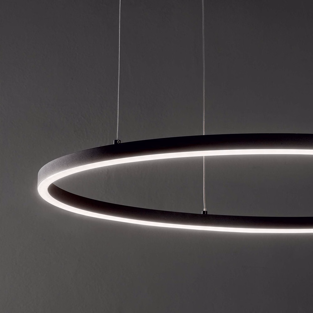 Immagine di Lampada a sosp. ORACLE SLIM ø50 3000k nero