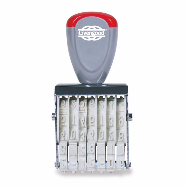 Immagine di Numeratore in gomma a 7 cifre mm 5
