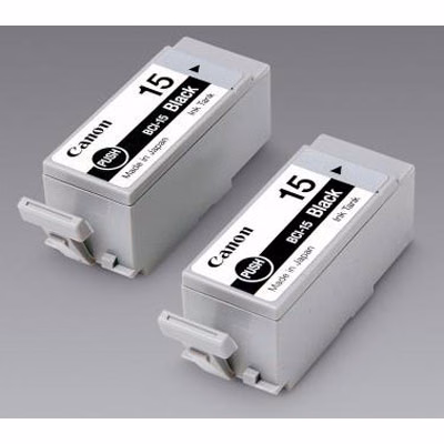 Immagine di Inkjet CANON BCI-15 bk 8190A002 nero 80 copie