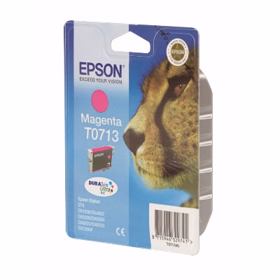 Immagine di Inkjet EPSON C13T07134012 magenta ml 5,5