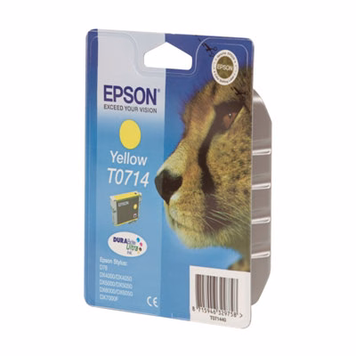 Immagine di Inkjet EPSON C13T07144012 giallo ml 5,5