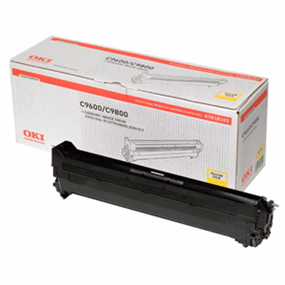 Immagine di Drum OKI 42918105 giallo 30000 copie