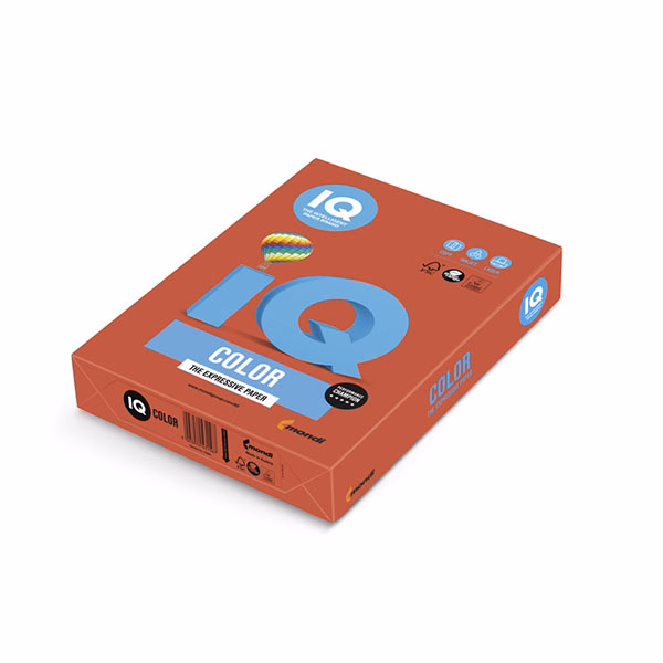 Immagine di Carta MONDI IQ COLOR A4 g160 rosso forte risma da 250 fogli