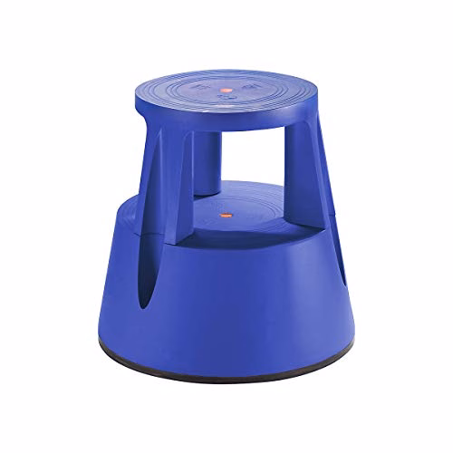 Immagine di Scaletto con ruote blu navy