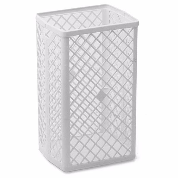 Immagine di Cestino gettacarte traforato MAR PLAST in abs 35 litri