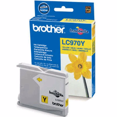 Immagine di Inkjet BROTHER LC-970Y giallo 300 copie