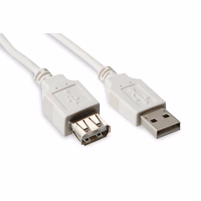 Immagine di Cavo prolunga USB 2.0 aa maschio/femmina m 2