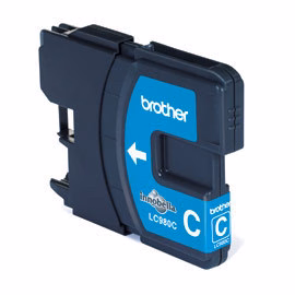Immagine di Inkjet BROTHER LC-980C ciano 260 copie
