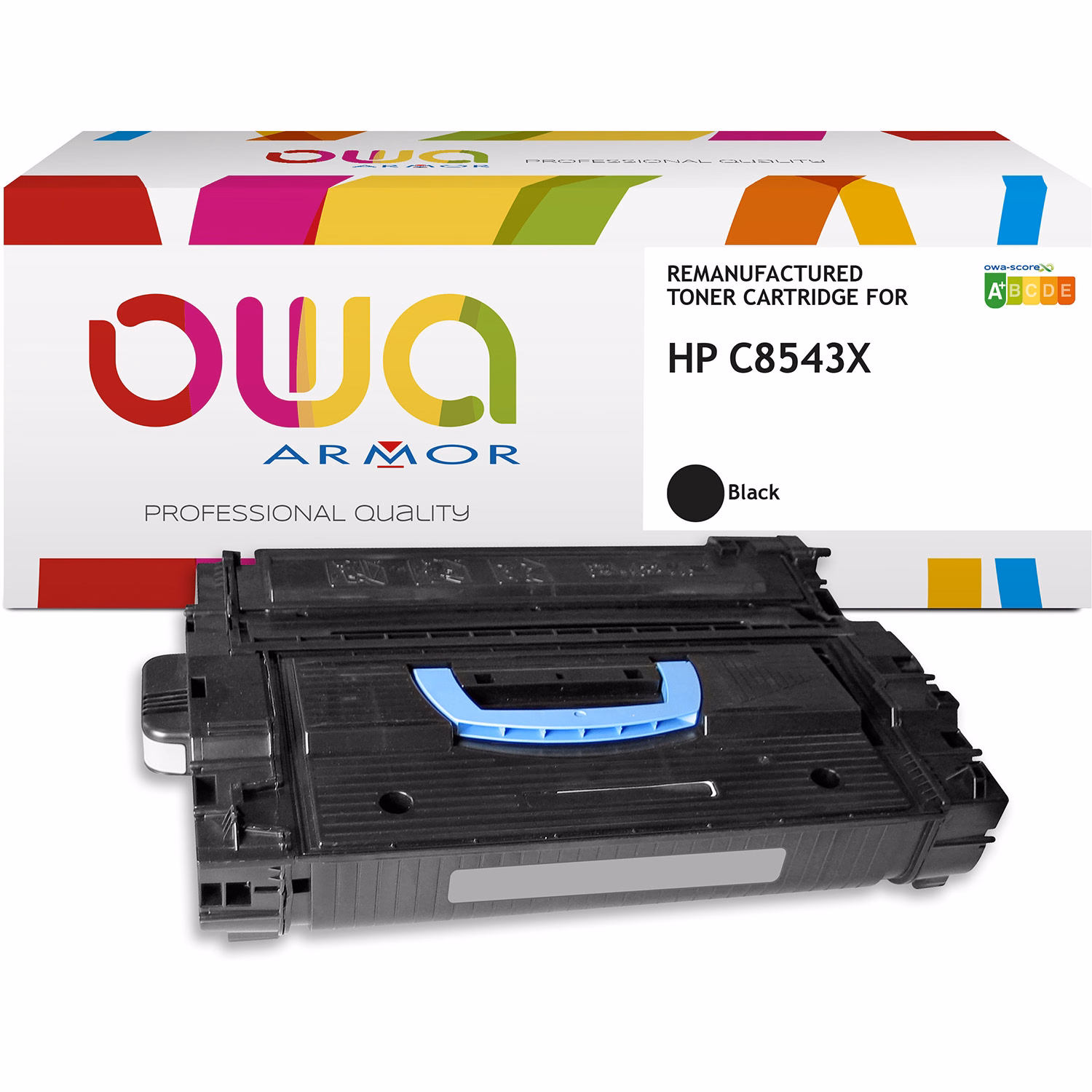 Immagine di Toner Laser rigenerato OWA HP C8543X nero
