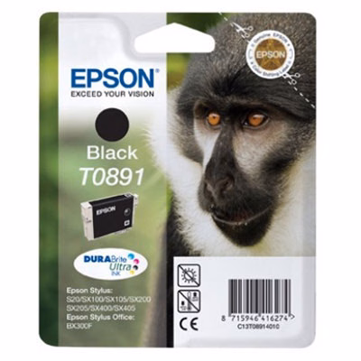 Immagine di Inkjet EPSON C13T08914011 nero 180 copie