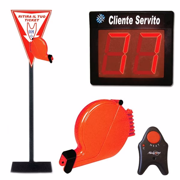 Immagine di Sistema eliminacode completo display a 2 cifre
