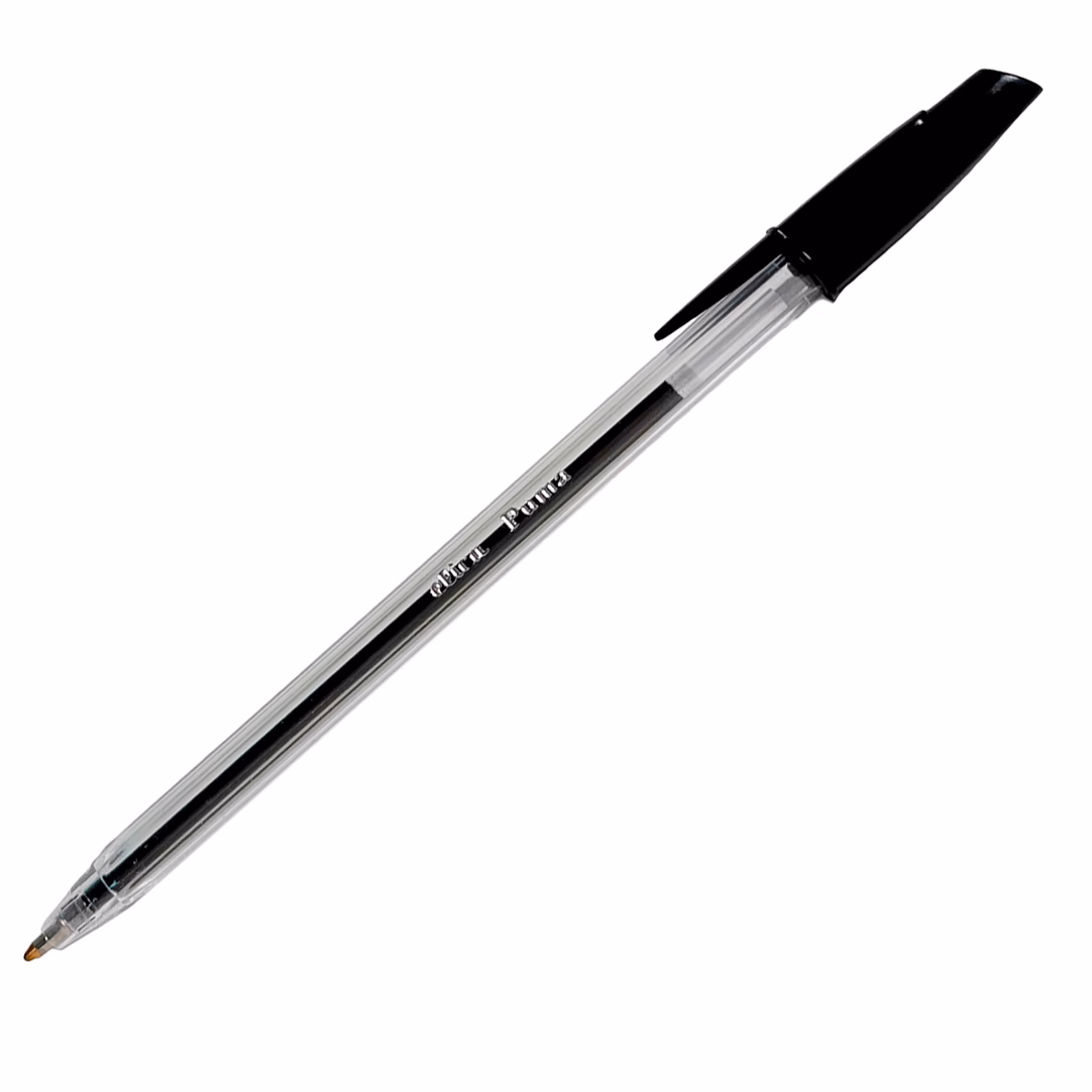 Immagine di Penna a sfera colore nero ELICA PUMA punta media mm 1