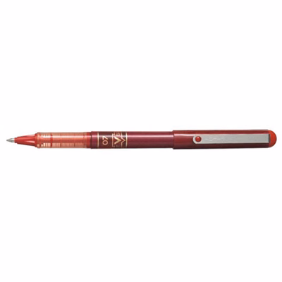 Immagine di Roller colore rosso PILOT V BALL punta fine mm 0,7
