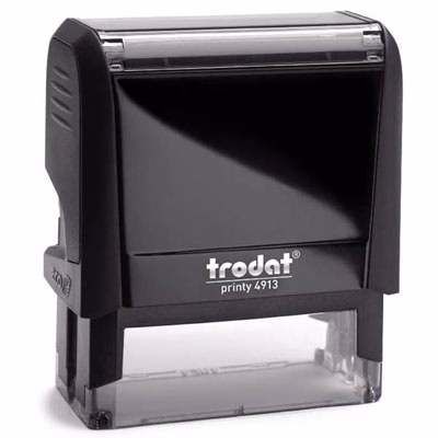 Immagine di Timbro aut.TRODAT PRINTY 4913 58x22 max 6 righe