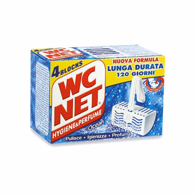 Immagine di WC NET tavoletta igiene e profumo 4 pz