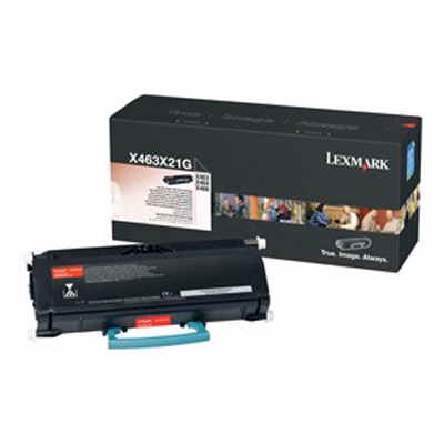 Immagine di Toner Laser return program LEXMARK 0X463X11G nero 15000 copie