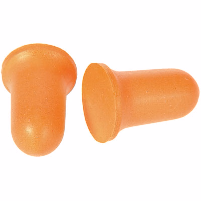 Immagine di Tappi in pu a campana 200 paia PORTWEST EP06 colore arancione