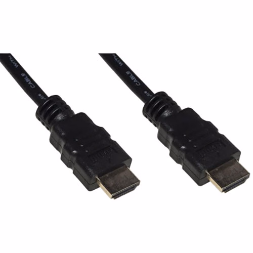 Immagine di Cavo HDMI 4kx2k per pc, notebook, hdtv, ecc contatti dorati mt 5 colore nero
