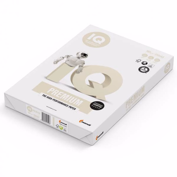 Immagine di Carta bianca per fotocopie A3 g160 MONDI IQ TRIOTEC PREMIUM risma da 250 fogli