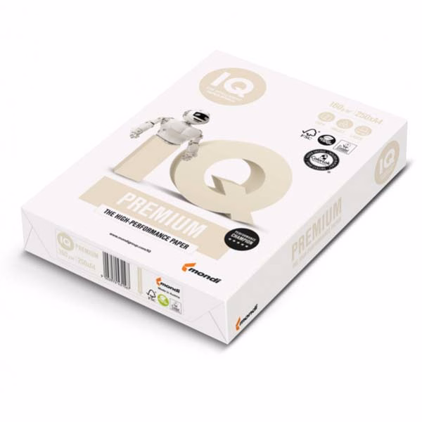Immagine di Carta bianca per fotocopie A4 g160 MONDI IQ TRIOTEC PREMIUM risma da 250 fogli