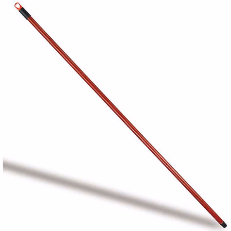 Immagine di Manico TONKITA PROFESSIONAL HANDLE COLOR in acciaio plastificato rigato bicolore cm 130