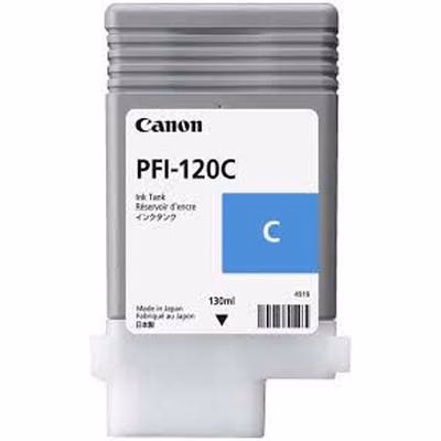 Immagine di Inkjet CANON PFI-120C 2886C001 ciano 130 ml