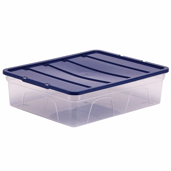 Immagine di Scatola in plastica BANKERS BOX 12 litri colore trasparente