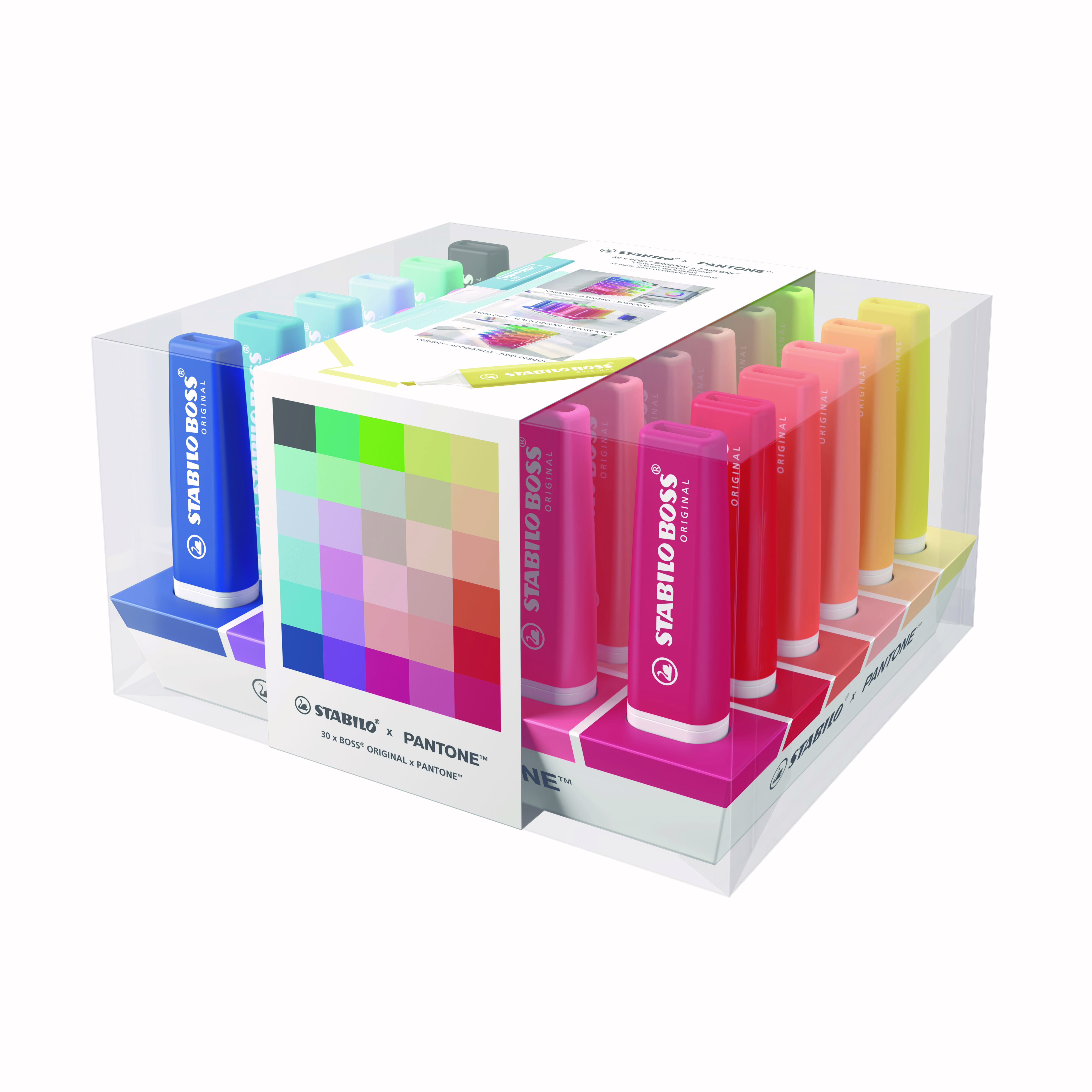 Immagine di Set da scrivania STABILO BOSS PANTONE da 30 colori assortiti